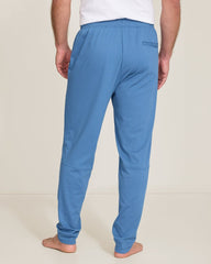 Big &amp; Tall Piqué Joggers - Heathered Blue