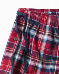 Big &amp; Tall Flannel Long Sleeve &amp; Pants Pajama Set - Beet Red