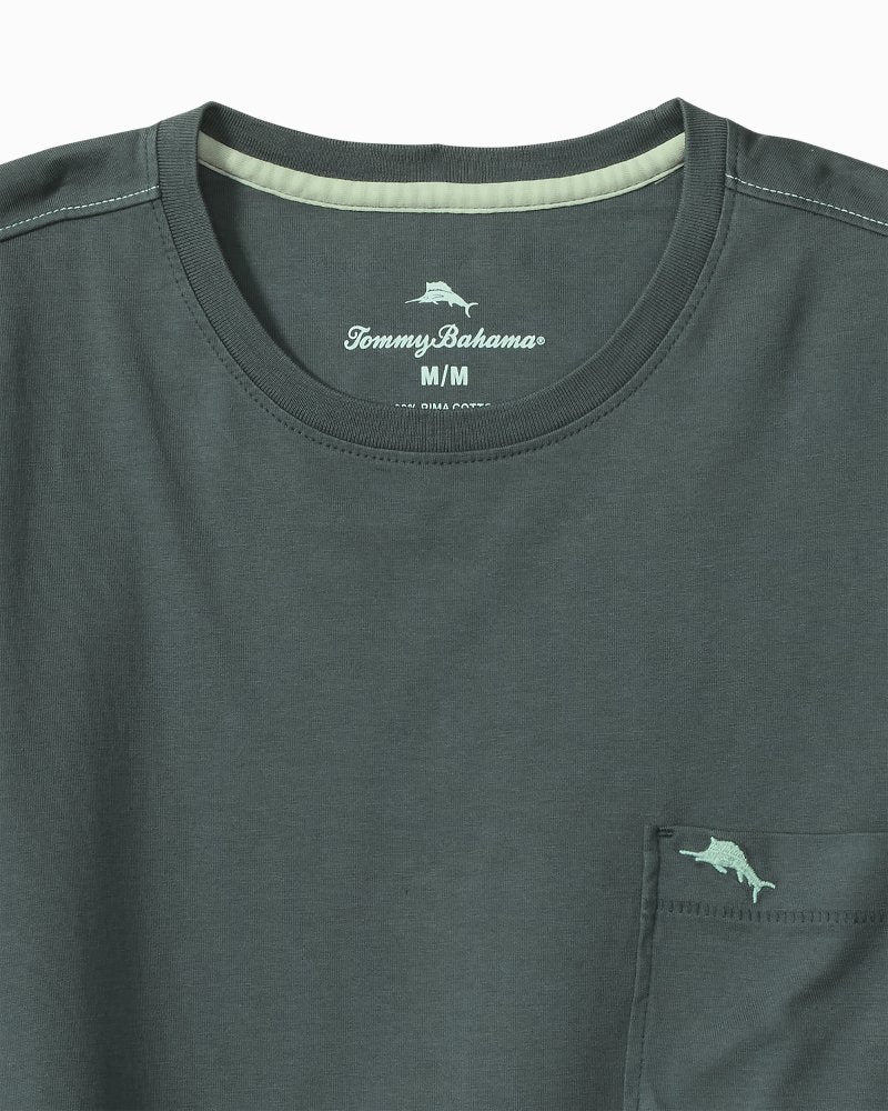 Bali Skyline Long-Sleeve T-Shirt - Dark Twilight Blue