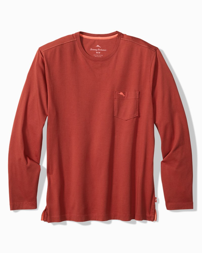 Bali Skyline Long-Sleeve T-Shirt - Spicy Clay