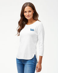 Collegiate Ashby Isles Rib 3/4-Sleeve T-Shirt - UCLA